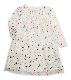 Stella McCartney Baby Girls Multi Dot-Print Dress
