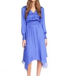 Michael Kors Light Blue V-Neck Dress