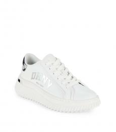 DKNY White Chunky Sneakers