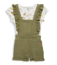 BCBGirls 2 Piece T-Shirt/Romper Set (Little Girls)