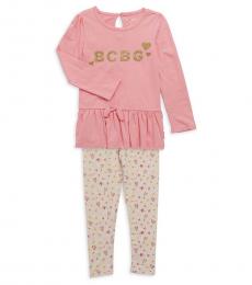 BCBGirls 2 Piece Top/Leggings Set (Little Girls)