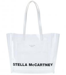 Stella McCartney Transparent Logo Large Tote