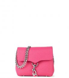 Rebecca Minkoff Light Pink Stella Mini Crossbody Bag