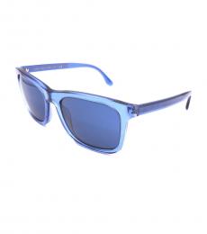 Giorgio Armani Blue Square Sunglasses