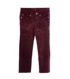 7 For All Mankind Little Girls Cherry Corduroy Jeans