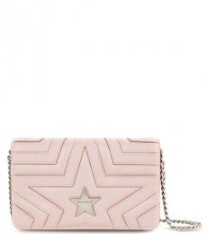 Stella McCartney Light Pink Star Mini Shoulder Bag