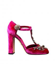 dolce and gabbana t strap heels