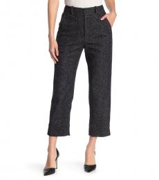 AG Adriano Goldschmied Storm Grey Elvie Twill Knit Pants