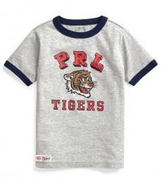 Ralph Lauren Little Boys Andover Heather PRL Tigers T-Shirt