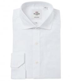 Ben Sherman White Tailored Slim Fit Dress Shirt