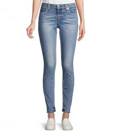 True Religion Blue Halle Big T Super Skinny Jeans