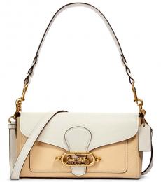 Coach Cream Multi Jade Medium Shoulder Bag