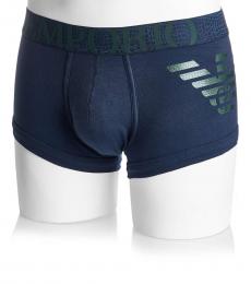 Emporio Armani Navy Blue Logo Underwear