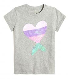 J.Crew Little Girls Sequin Mermaid Tail T-Shirt