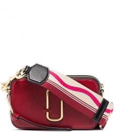 Marc Jacobs Red Snapshot Small Crossbody Bag