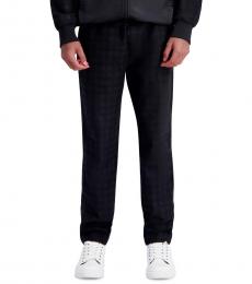 Karl Lagerfeld Black Drawstring Pants