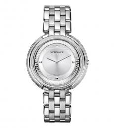 Versace Silver Logo Modish Watch