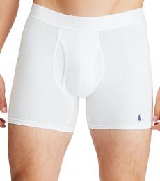 Ralph Lauren White 3-Pack 4D Flex Modal Briefs