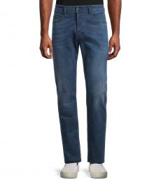 Dark Blue Buster Regular Slim Tapered-Fit Jeans