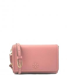 Tory Burch Light Pink Thea Mini Crossbody Bag