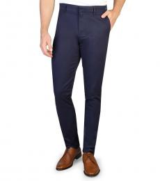Calvin Klein Navy Blue Slim Fit Pants