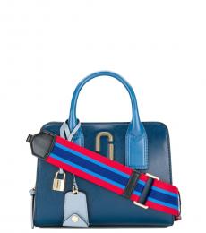 Marc Jacobs Dark Blue Little Big Shot Small Satchel