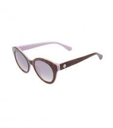 Kate Spade Dark Brown Karleigh Cat Eye Sunglasses