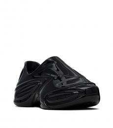 Dolce & Gabbana Black Slip On Sneakers