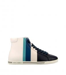 Dolce & Gabbana Multi Color High Top Sneakers