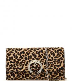 Jimmy Choo Leopard Print Mini Shoulder Bag