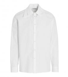 White Double Collar Shirt