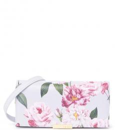Ted Baker Light Grey Semajr Mini Crossbody Bag