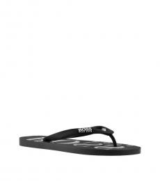 Hugo Boss Black White Wave Beach Pool Flip Flops