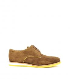 Hugo Boss Brown Suede Lace Ups