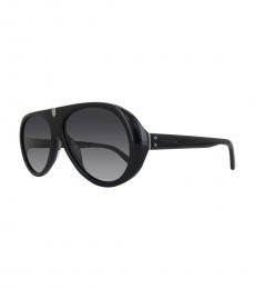 Calvin Klein Black Aviator Pilot Sunglasses