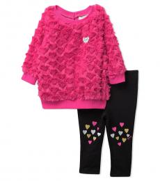 Juicy Couture 2 Piece Pullover/Leggings Set (Baby Girls)