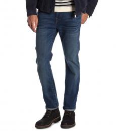 True Religion Dark Blue Rocco No Flap Skinny Jeans