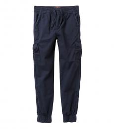 7 For All Mankind Boys Navy Cargo Pocket Joggers