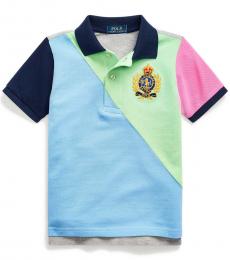 Ralph Lauren Little Boys Blue Lagoon Pony-Crest Polo