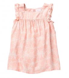 BCBGirls Little Girls Rose Petal Floral Twill Sundress