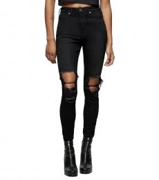 True Religion Night Shades Caia Ultra High Rise Super Skinny Jeans