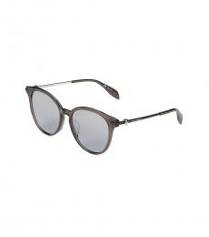 Alexander McQueen Grey Cat Eye Sunglasses
