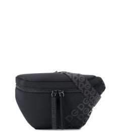 Dolce & Gabbana Black DG Mania Medium Crossbody Bag