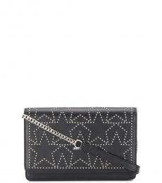 Jimmy Choo Black Stud Stars Palace Mini Crossbody Bag