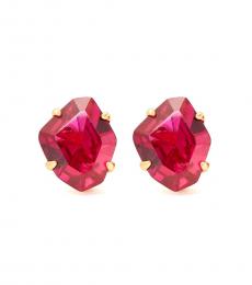Kate Spade Dark Pink Treasure Trove Earrings