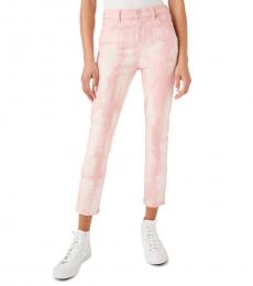 7 For All Mankind Coral High Waist Ankle Skinny Jeans