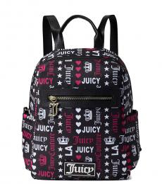 Juicy Couture Black Good Sport Medium Backpack
