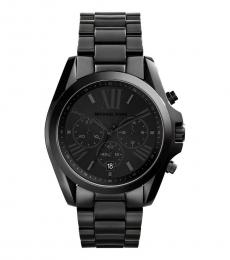 Michael Kors Black Bradshaw Chronograph Dial Watch