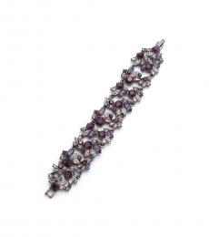 Purple Drama Line Bracelet