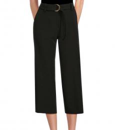 DKNY Black Belted Culottes